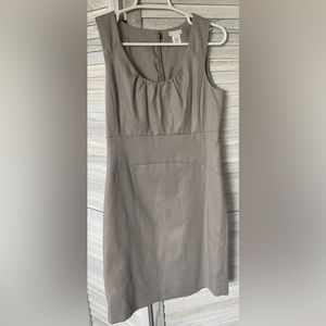 Gray JCrew Sleeveless Dress